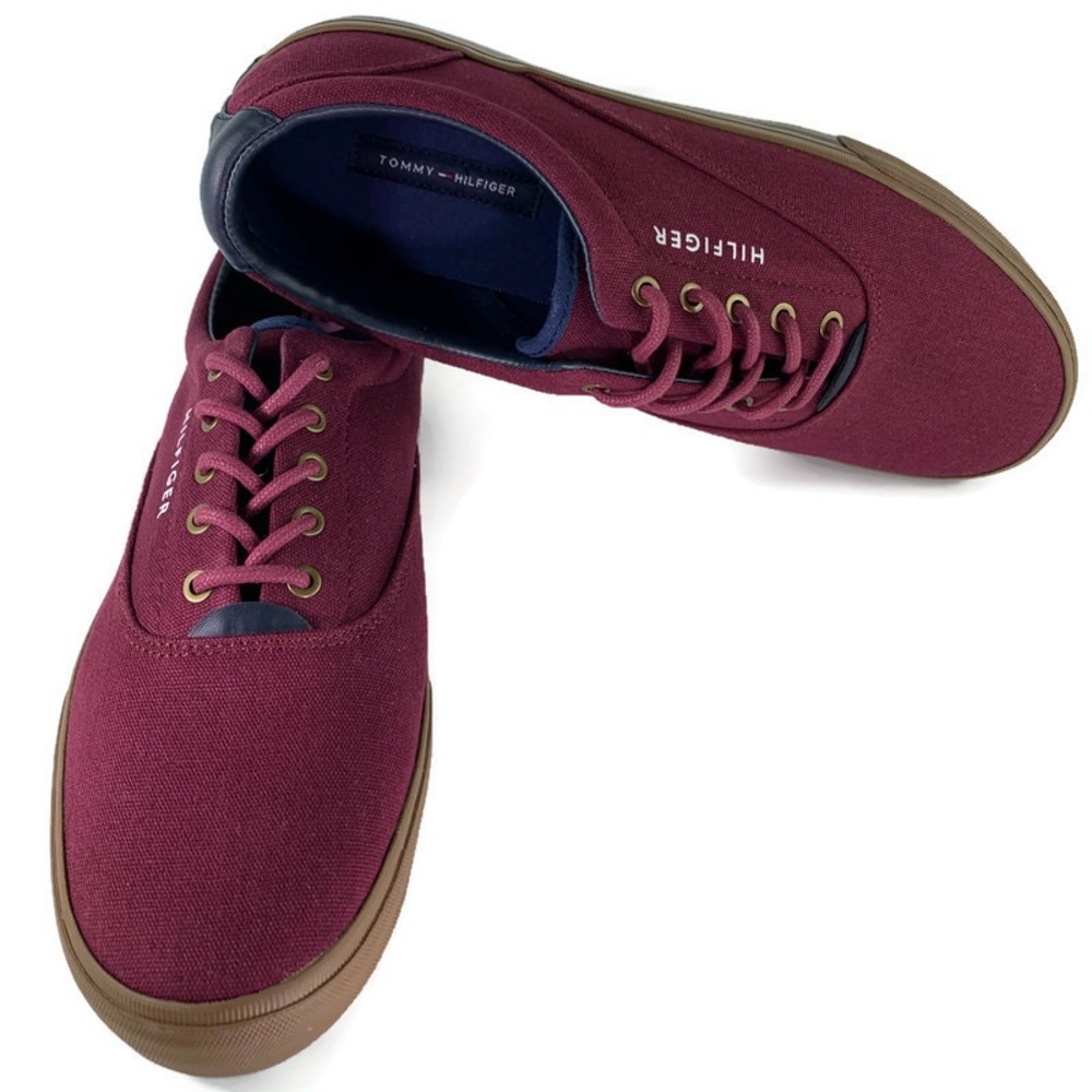 Tommy Hilfiger Fabric Low Top Lace Up Shoes